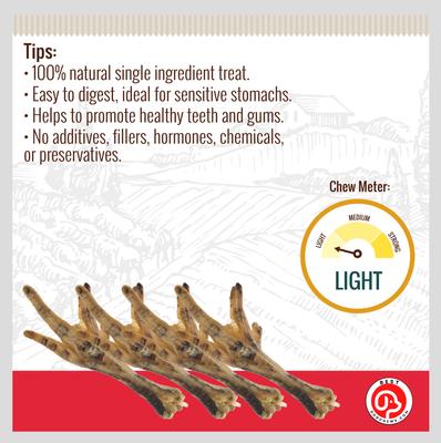 Show full view: Best Dog Chews Treats Chicken Feet Dog Treats, 6 count slide 5 of 8