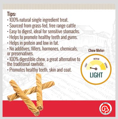 Show full view: Best Dog Chews Tripe Twist Beef Flavored 5-in Dog Chews, 6 count slide 5 of 7