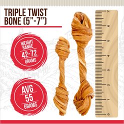 Best Dog Chews Tripe Twist Beef Flavored Dog Bones, 12 count slide 2 of 6