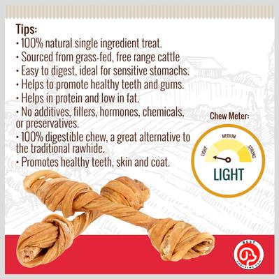 Show full view: Best Dog Chews Tripe Twist Beef Flavored Dog Bones, 6 count slide 5 of 7