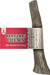 Best Dog Chews Whole Elk Antler Dog Treats, 1 count, Large