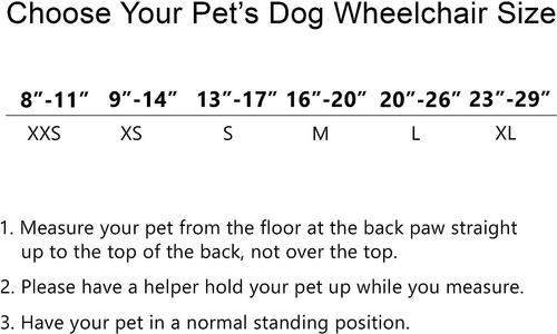 Show full view: Best Friend Mobility Elite Wheelchair, Medium Dog, 16-20" Tall slide 3 of 8