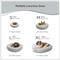 Show in main carousel: Best Friends by Sheri Calming Lux Fur Donut Cuddler Bolster Cat & Dog Bed, Grey, Small slide 4 of 10
