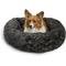 Show in main carousel: Best Friends by Sheri Calming Lux Fur Donut Cuddler Bolster Cat & Dog Bed, Mink, Medium slide 3 of 11