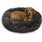 Show in main carousel: Best Friends by Sheri Calming Lux Fur Donut Cuddler Bolster Cat & Dog Bed, Mink, Small slide 2 of 10