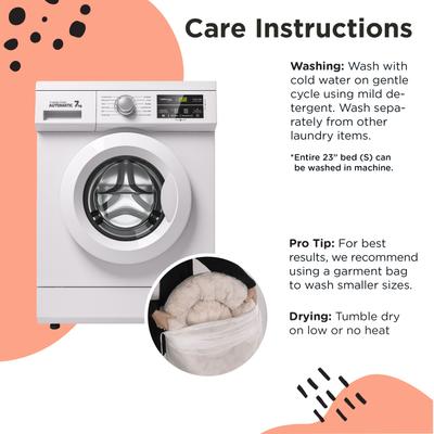 Show full view: Best Friends by Sheri Calming Lux Fur Donut Cuddler Bolster Cat & Dog Bed, Mink, Small slide 8 of 10