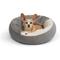 Show in main carousel: Best Friends by Sheri Cozy Cuddler Covered Cat & Dog Bed, Grey, Standard slide 7 of 8