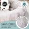 Show in main carousel: Best Friends by Sheri Premium Herringbone Orthopedic Donut Dog & Cat Bed, Off-White, Medium slide 3 of 8