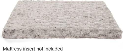 Show full view: Best Friends by Sheri Replacement Cover for Nap Mat Dog Bed, Grey, Large slide 4 of 5