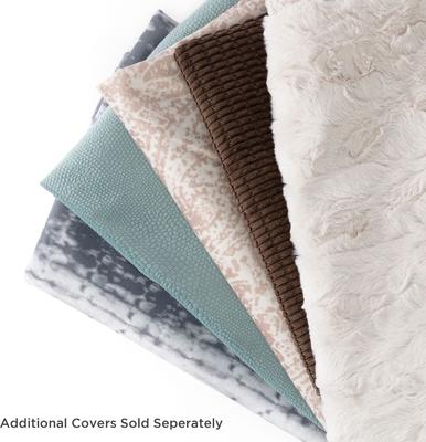 Show full view: Best Friends by Sheri Replacement Cover for Nap Mat Dog Bed, Grey, Large slide 5 of 5