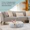 Show in main carousel: Best Friends by Sheri SnuggleSoft Faux Rabbit Fur Orthopedic Bolster Cat & Dog Bed, Gray, Medium slide 6 of 8