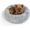 Show in main carousel: Best Friends by Sheri SnuggleSoft Faux Rabbit Fur Orthopedic Bolster Cat & Dog Bed, Gray, Small slide 8 of 9