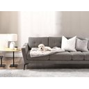 Best Friends by Sheri SnuggleSoft Reversible Calming Faux Fur Orthopedic Cat & Dog Blanket, Brown