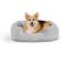 Show in main carousel: Best Friends by Sheri Soothe & Snooze Lounge Lux Memory Foam Rectangular Orthopedic Bolster Dog Bed, Grey, Medium slide 8 of 9