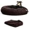 Show in main carousel: Best Friends by Sheri The Original Calming Donut Cat & Dog Bed & Throw Blanket, Dark Chocolate, Large slide 1 of 6