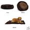 Show in main carousel: Best Friends by Sheri The Original Calming Donut Cat & Dog Bed & Throw Blanket, Dark Chocolate, Large slide 3 of 6