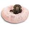 Show in main carousel: Best Friends by Sheri The Original Calming Shag Fur Donut Cuddler Cat & Dog Bed, Cotton Candy, Large slide 2 of 11