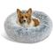 Show in main carousel: Best Friends by Sheri The Original Calming Shag Fur Donut Cuddler Cat & Dog Bed, Denim, Medium slide 2 of 11