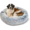 Show in main carousel: Best Friends by Sheri The Original Calming Shag Fur Donut Cuddler Cat & Dog Bed, Denim, X-Large slide 2 of 11