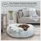 Show in main carousel: Best Friends by Sheri The Original Calming Shag Fur Donut Cuddler Cat & Dog Bed, Frost, Large slide 5 of 11