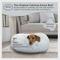 Show in main carousel: Best Friends by Sheri The Original Calming Shag Fur Donut Cuddler Cat & Dog Bed, Frost, Small slide 4 of 11