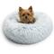 Show in main carousel: Best Friends by Sheri The Original Calming Shag Fur Donut Cuddler Cat & Dog Bed, Frost, X-Small slide 8 of 11