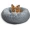 Show in main carousel: Best Friends by Sheri The Original Calming Shag Fur Donut Cuddler Cat & Dog Bed, Grey, Medium slide 2 of 11