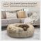 Show in main carousel: Best Friends by Sheri The Original Calming Shag Fur Donut Cuddler Cat & Dog Bed, Taupe, Large slide 6 of 12
