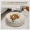 Show in main carousel: Best Friends by Sheri The Original Calming Shag Fur Donut Cuddler Cat & Dog Bed, Taupe, Medium slide 6 of 12