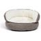 Show in main carousel: Best Friends by Sheri Throne Cuddler Bolster Cat & Dog Bed, Grey, Mini slide 2 of 6