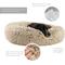 Show in main carousel: Best Friends by Sheri Throw Shag Blanket, Taupe, Standard & Best Friends by Sheri The Original Calming Shag Fur Donut Cuddler Cat & Dog Bed, Taupe, Medium slide 8 of 10
