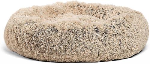 Show full view: Best Friends by Sheri Throw Shag Blanket, Taupe, Standard & Best Friends by Sheri The Original Calming Shag Fur Donut Cuddler Cat & Dog Bed, Taupe, X-Large slide 8 of 10