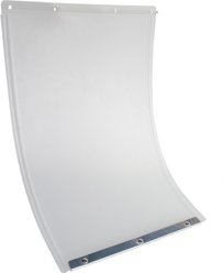 Best Pet Flap Replacement Dog Door Accessory, Clear Frosted, 10.5 x 15-in