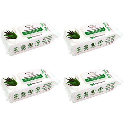 Best Pet Supplies Best Pet Supplies Aloe Vera Unscented Dog & Cat Grooming Wipes, 400 count