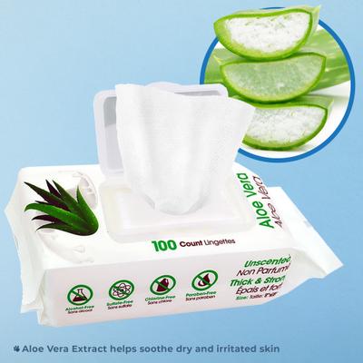 Show full view: Best Pet Supplies Aloe Vera Unscented Dog & Cat Grooming Wipes, 400 count slide 2 of 7
