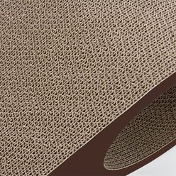 Best Pet Supplies Catify Droplet Cardboard Catnip Scratcher Cat Toy slide 2 of 6