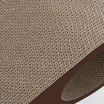 Show full view: Best Pet Supplies Catify Droplet Cardboard Catnip Scratcher Cat Toy slide 3 of 8