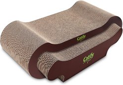 Best Pet Supplies Catify Lounger Cardboard Catnip Scratcher Cat Toy slide 2 of 9