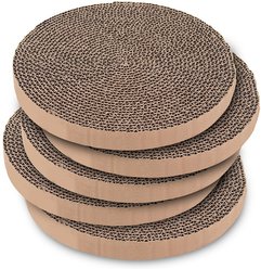 Best Pet Supplies Catify Scratch & Spin Cat Scratcher Replacement Pads, 5 count
