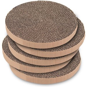 Best Pet Supplies Catify Scratch & Spin Cat Scratcher Replacement Pads, 5 count