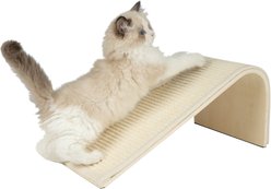 Best Pet Supplies Catify Sloped Sisal Cat Scratcher, Cream