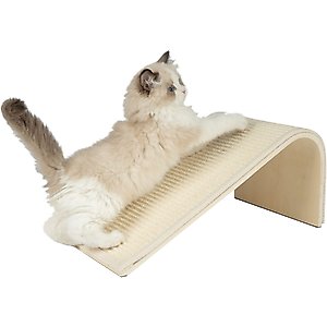 Best Pet Supplies Catify Sloped Sisal Cat Scratcher, Cream