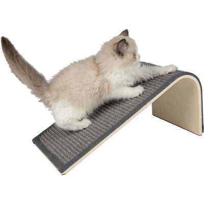 Best Pet Supplies Best Pet Supplies Catify Sloped Sisal Cat Scratcher, Gray