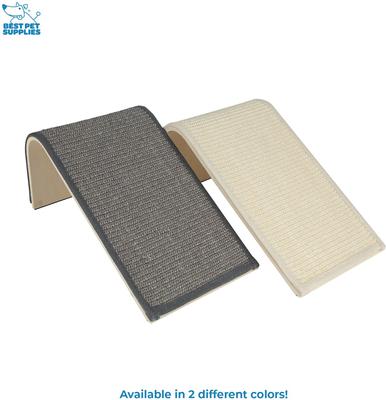 Show full view: Best Pet Supplies Catify Sloped Sisal Cat Scratcher, Gray slide 2 of 8