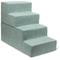 Show in main carousel: Best Pet Supplies CertiPUR-US Certified Foam Foldable Dog Steps, Teal, 4-Steps slide 2 of 7