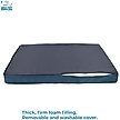 Show in main carousel: Best Pet Supplies Cute Orthopedic Bolster Dog & Cat Mat Bed, Blue, Medium slide 4 of 8