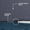Show in main carousel: Best Pet Supplies Cute Orthopedic Bolster Dog & Cat Mat Bed, Blue, Medium slide 3 of 8