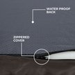 Show in main carousel: Best Pet Supplies Cute Orthopedic Bolster Dog & Cat Mat Bed, Brown, Large slide 3 of 8
