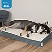 Show in main carousel: Best Pet Supplies Cute Orthopedic Bolster Dog & Cat Mat Bed, Gray, Small slide 7 of 8