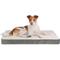 Show in main carousel: Best Pet Supplies Cute Orthopedic Bolster Dog & Cat Mat Bed, Gray, X-Large slide 1 of 9